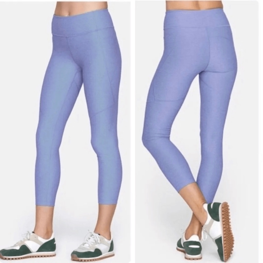 Outdoor Voices Lilac 3/4 Warmup Leggings (Size Small)